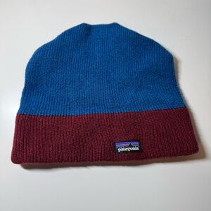 Patagonia Mens Fun Hog Beanie hat - Smolder Blue